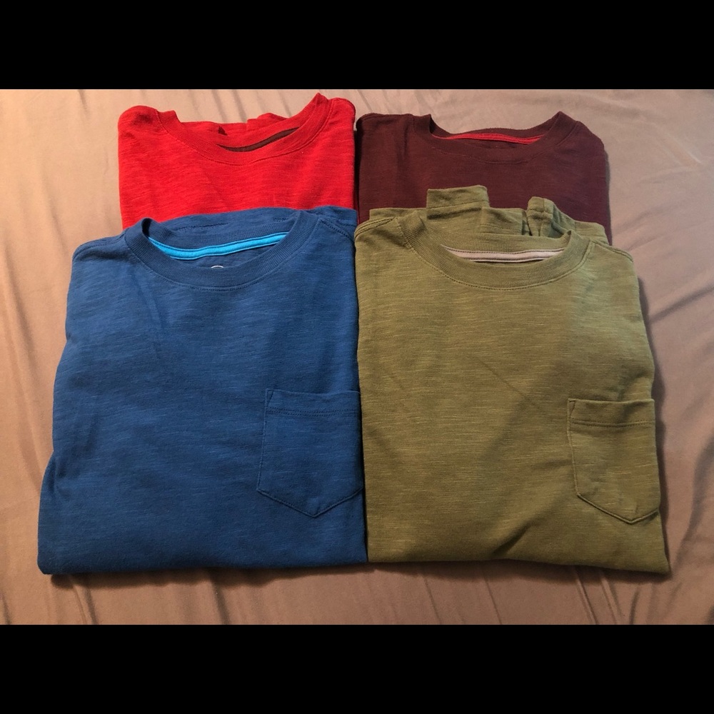 4 Pack- Boys Wonder Nation Long Sleeve Shirts